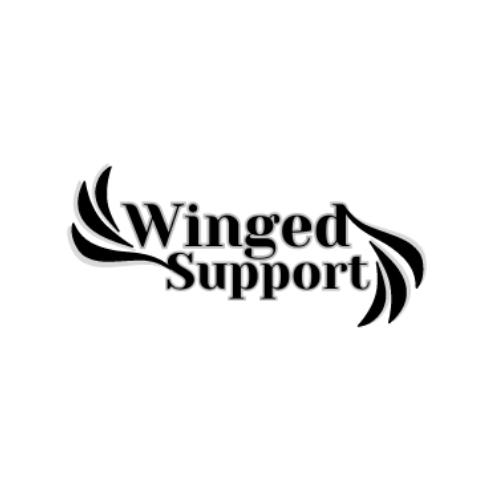 Winged support logója